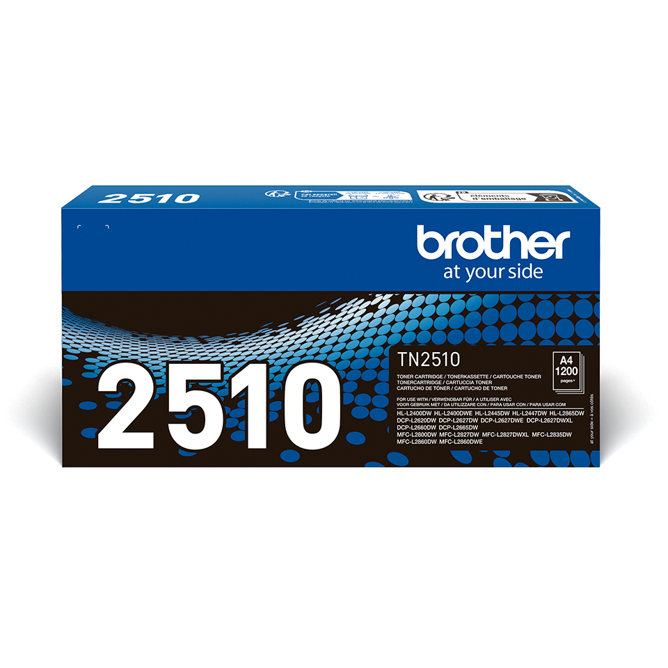 [120005440298] Brother TN-2510 tonercartridge 1 stuk(s) Origineel Zwart