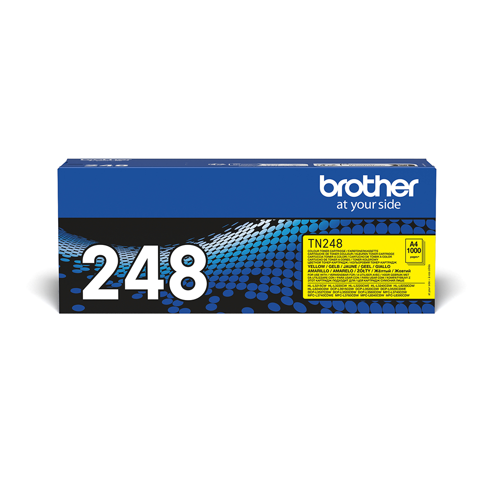 Brother TN-248Y tonercartridge 1 stuk(s) Origineel Geel
