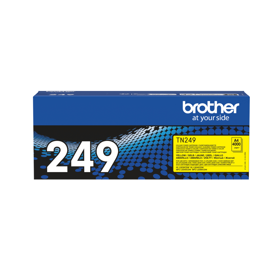 [120005440311] Brother TN-249Y tonercartridge 1 stuk(s) Origineel Geel