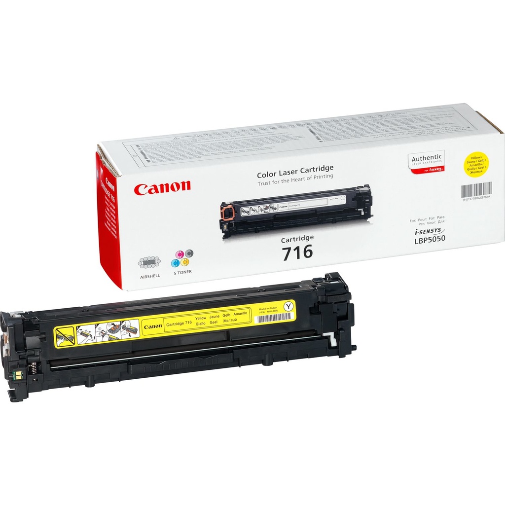 [120008440112] Canon 716 Y tonercartridge 1 stuk(s) Origineel Geel