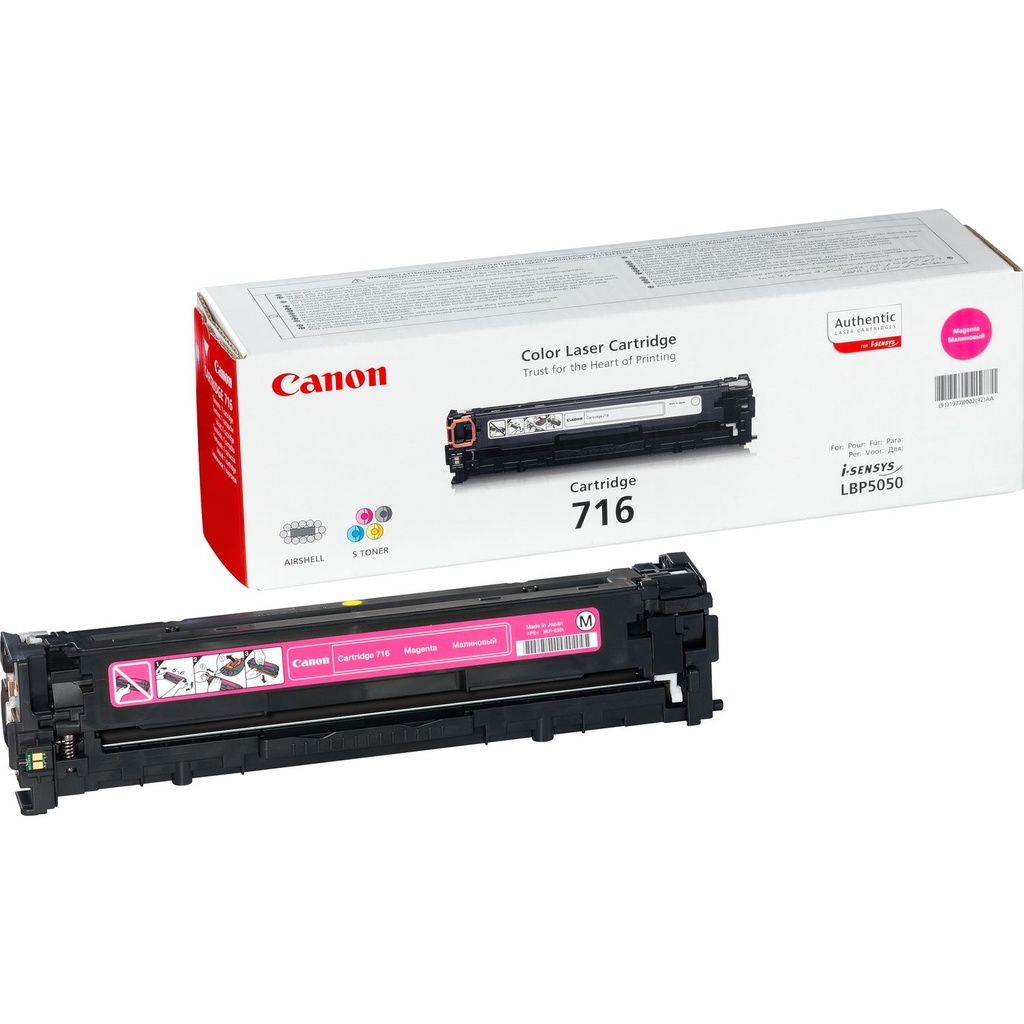 [120008440113] Canon Toner 716 tonercartridge 1 stuk(s) Origineel Magenta