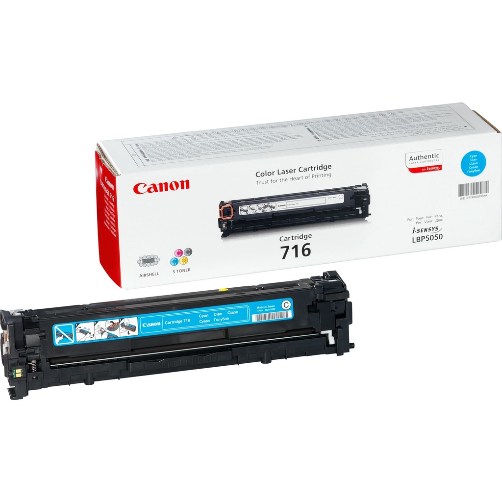 [120008440114] Canon 716 Cyan tonercartridge 1 stuk(s) Origineel Cyaan