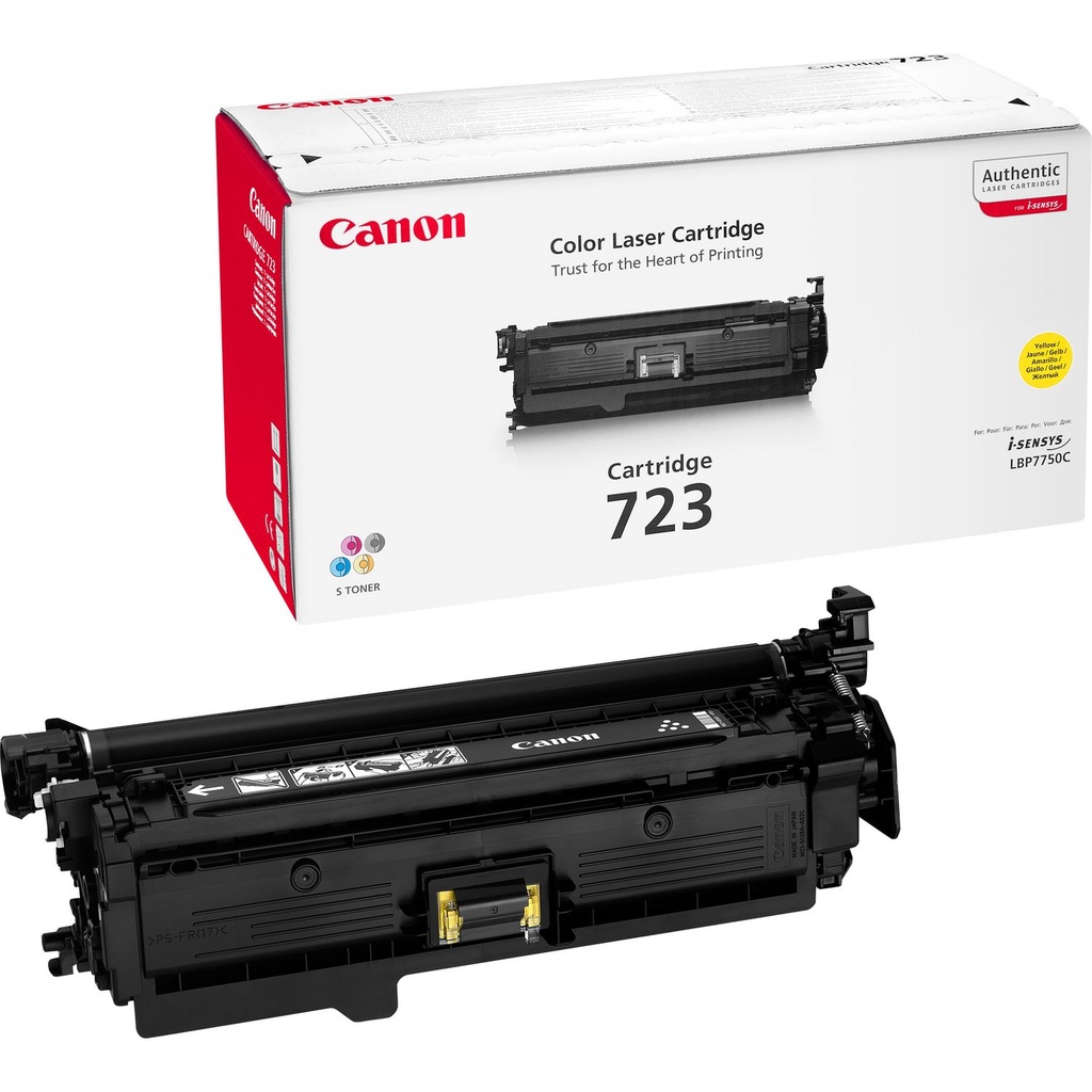 [120008440131] Canon 723Y tonercartridge 1 stuk(s) Origineel Geel