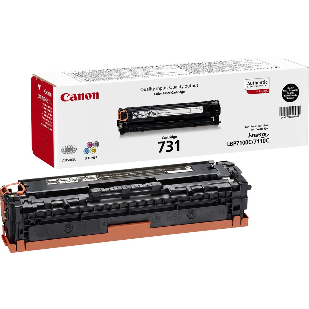 [120008440163] Canon 731 tonercartridge 1 stuk(s) Origineel Zwart