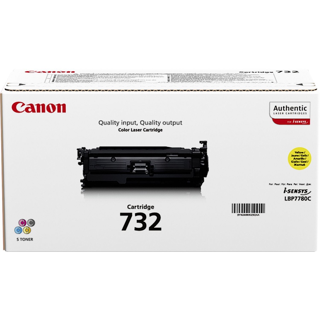 [120008440172] Canon 732Y tonercartridge 1 stuk(s) Origineel Geel