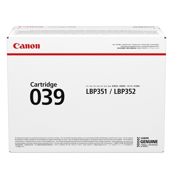 [120008440184] Canon 039 tonercartridge 1 stuk(s) Origineel Zwart