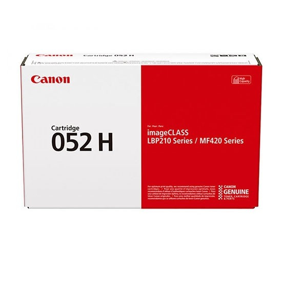 [120008440221] Canon 052 H tonercartridge Origineel Zwart