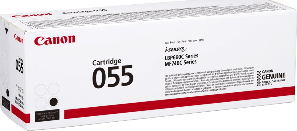 [120008440225] Canon 055 tonercartridge 1 stuk(s) Origineel Zwart