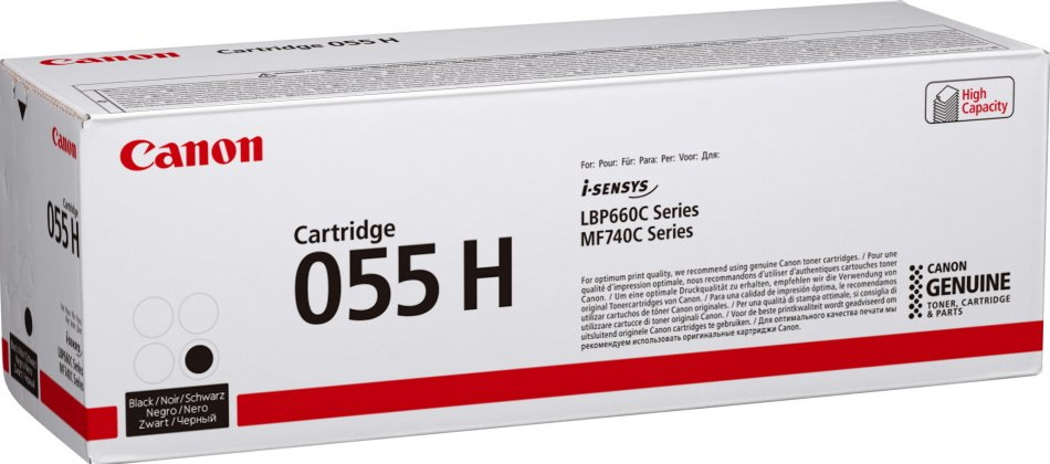 [120008440229] Canon 055H tonercartridge 1 stuk(s) Origineel Zwart