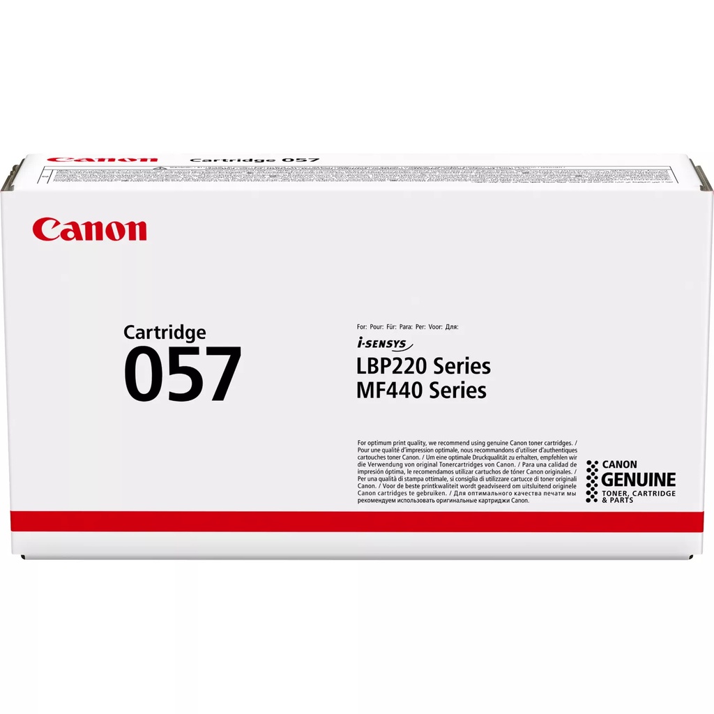 Canon 057 tonercartridge 1 stuk(s) Origineel Zwart