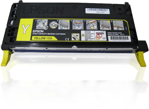 [120015440126] Epson Toner geel S051158 Hoge capaciteit