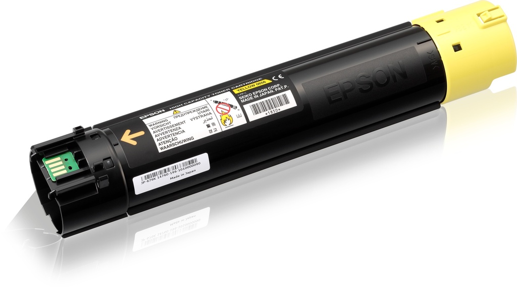 [120015440242] Epson High Capacity Toner Cartridge Yellow 13.7K