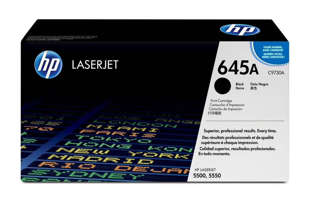 [120025440089] HP 645A originele zwarte LaserJet tonercartridge