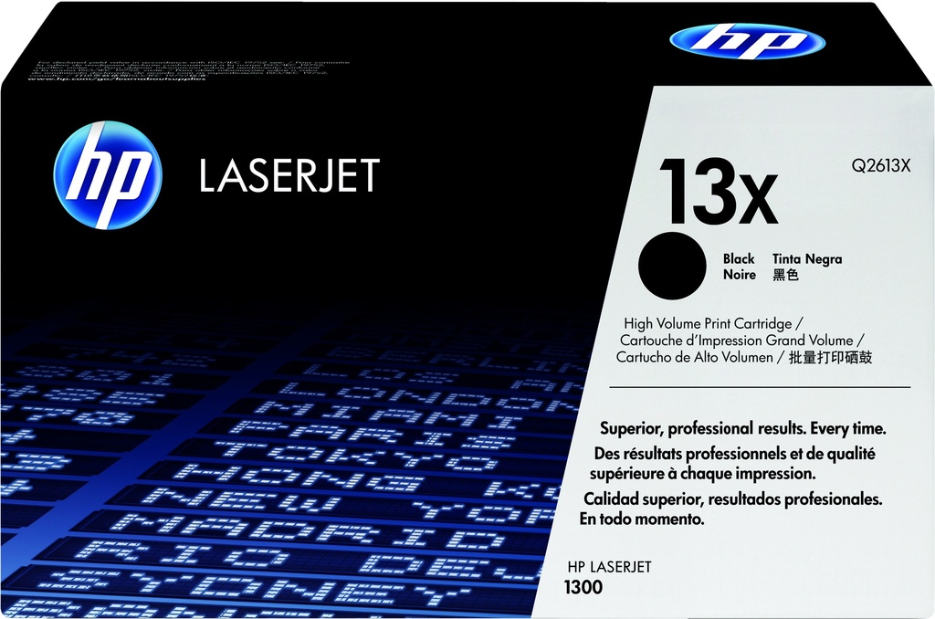 [120025440093] HP 13X originele high-capacity zwarte LaserJet tonercartridge
