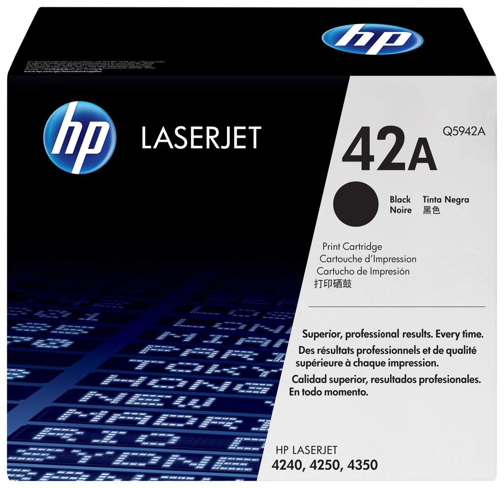[120025440102] HP 42A originele zwarte LaserJet tonercartridge