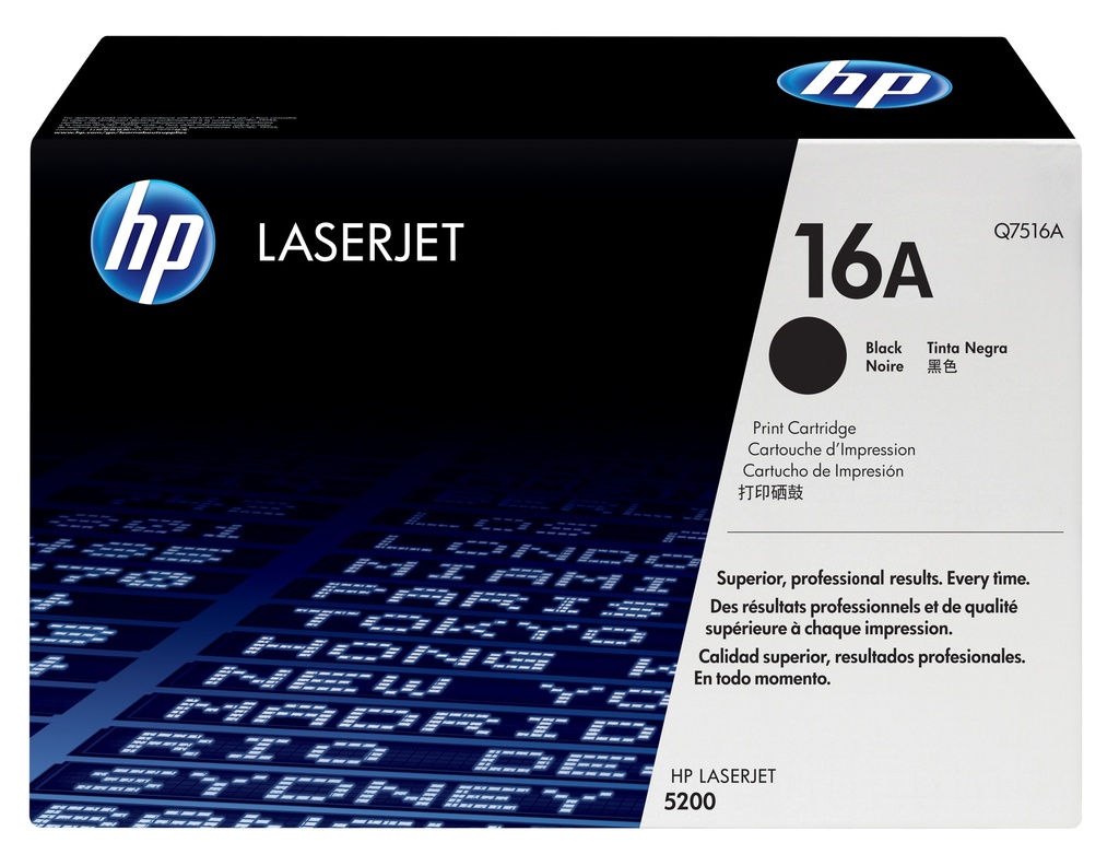 [120025440215] HP 16A originele zwarte LaserJet tonercartridge