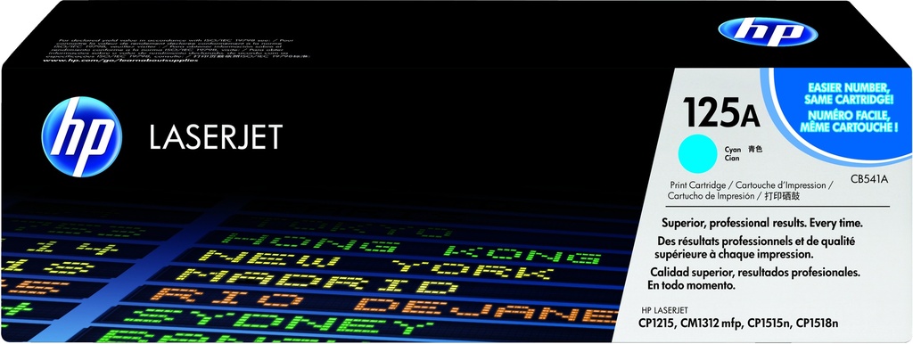 HP 125A originele cyaan LaserJet tonercartridge
