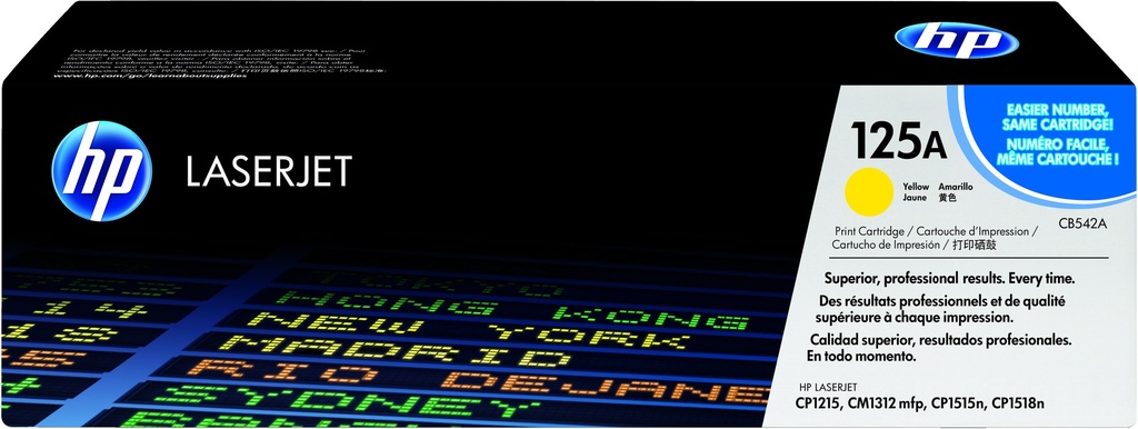 HP 125A originele gele LaserJet tonercartridge