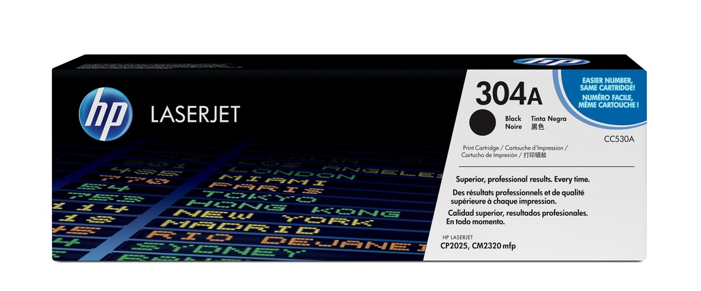 [120025440253] HP 304A originele zwarte LaserJet tonercartridge