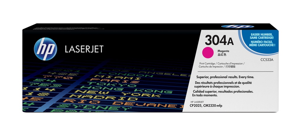 [120025440256] HP 304A originele magenta LaserJet tonercartridge