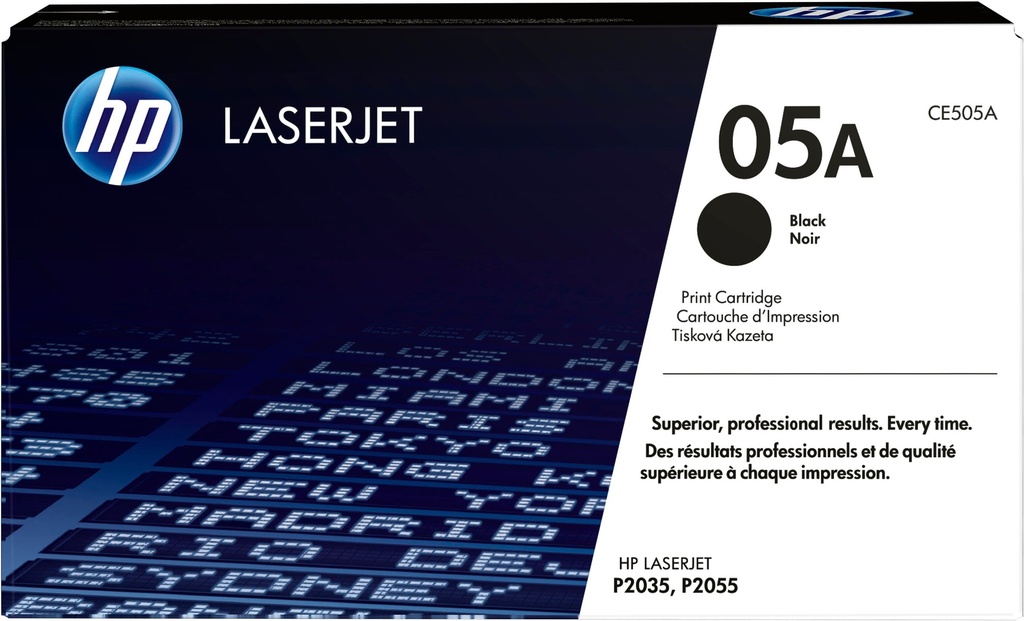 [120025440264] HP 05A originele zwarte LaserJet tonercartridge