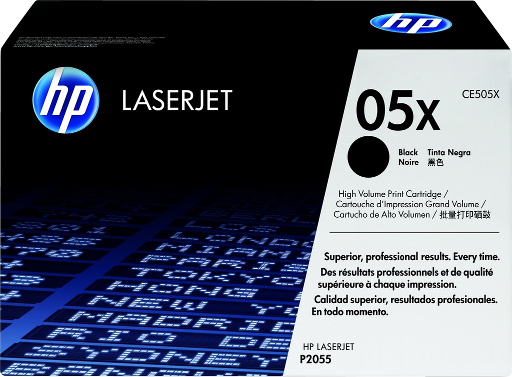 [120025440265] HP 05X originele high-capacity zwarte LaserJet tonercartridge