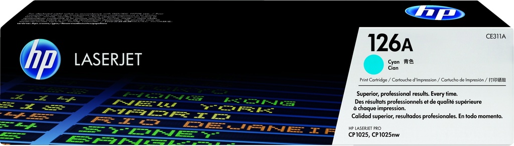 [120025440348] HP 126A originele cyaan LaserJet tonercartridge