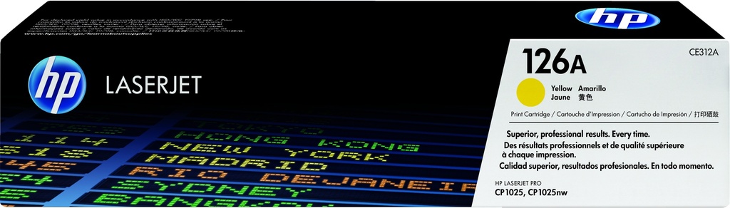 HP 126A originele gele LaserJet tonercartridge