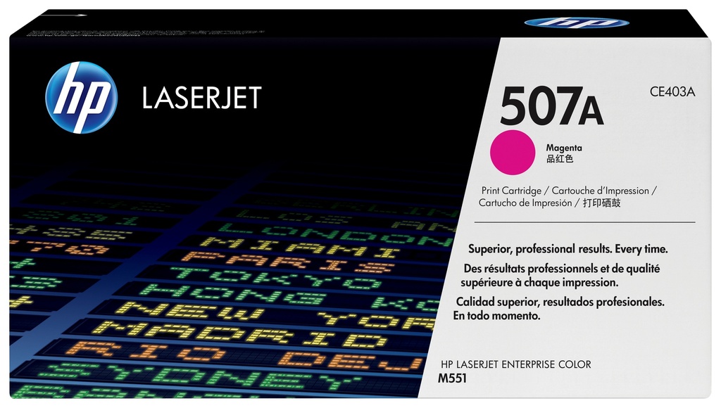 [120025440475] HP 507A originele magenta LaserJet tonercartridge
