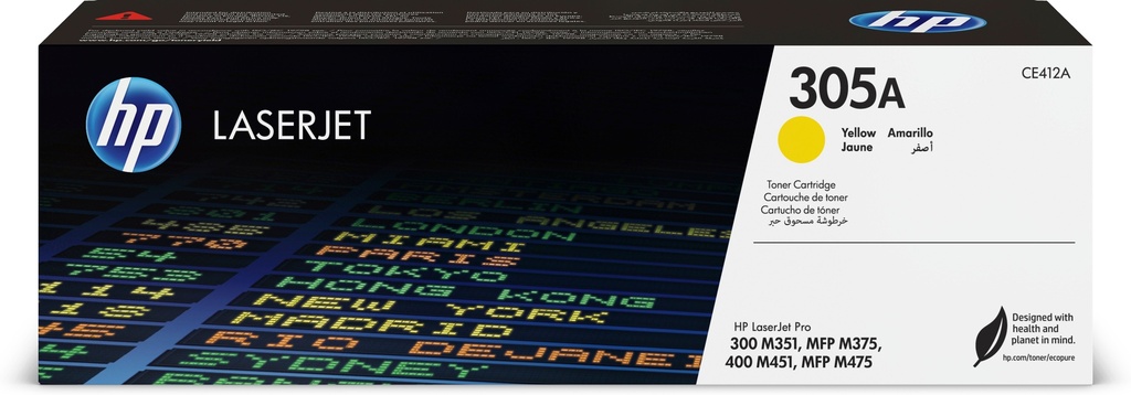 HP 305A originele gele LaserJet tonercartridge