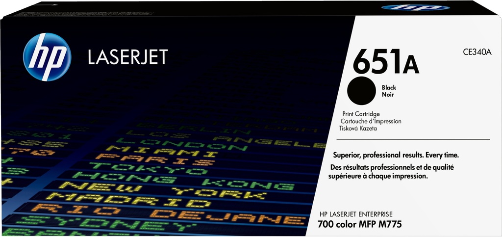 [120025440682] HP 651A originele zwarte LaserJet tonercartridge