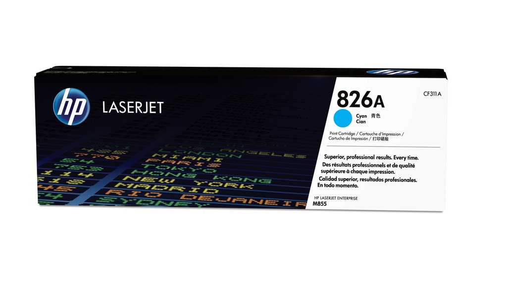 [120025440845] HP 826A originele cyaan LaserJet tonercartridge