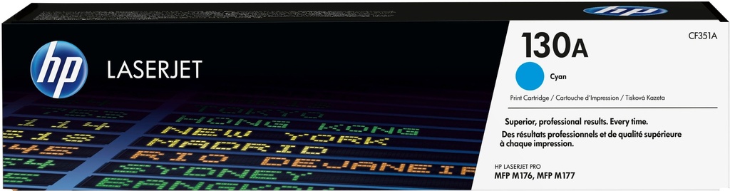 [120025440855] HP 130A originele cyaan LaserJet tonercartridge