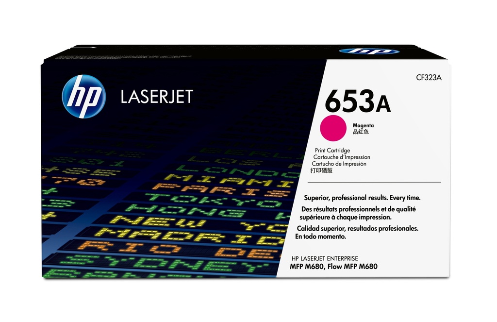 [120025440900] HP 653A originele magenta LaserJet tonercartridge