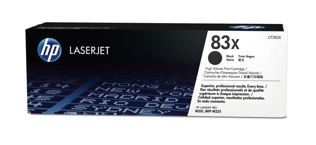 [120025440945] HP 83X originele high-capacity zwarte LaserJet tonercartridge