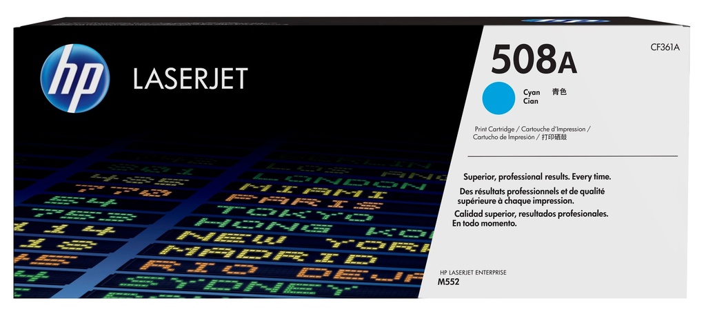 [120025440981] HP 508A originele cyaan LaserJet tonercartridge