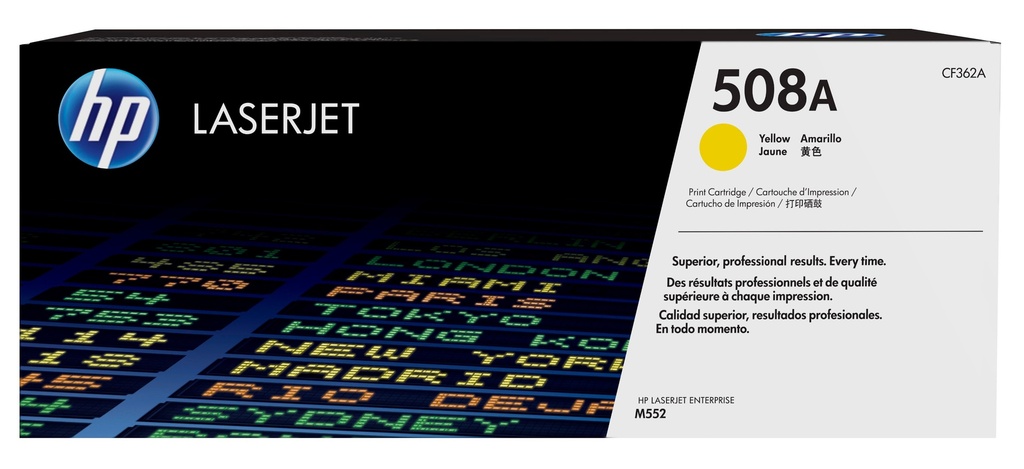 [120025440982] HP 508A originele gele LaserJet tonercartridge