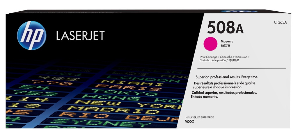HP 508A originele magenta LaserJet tonercartridge