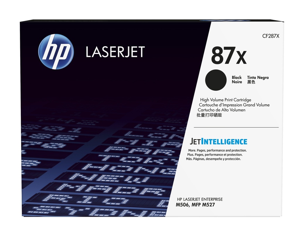 [120025441057] HP 87X originele high-capacity zwarte LaserJet tonercartridge