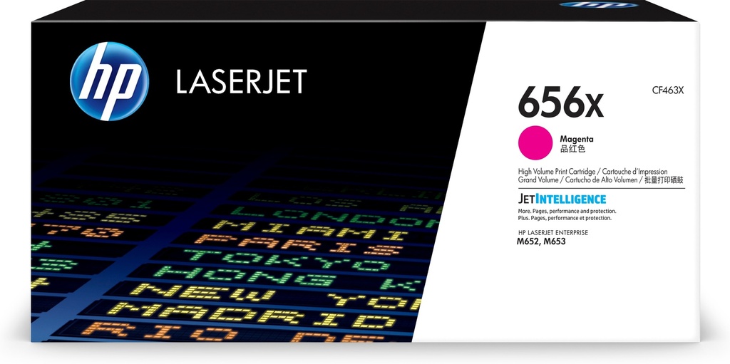 [120025441147] HP 656X originele high-capacity magenta LaserJet tonercartridge