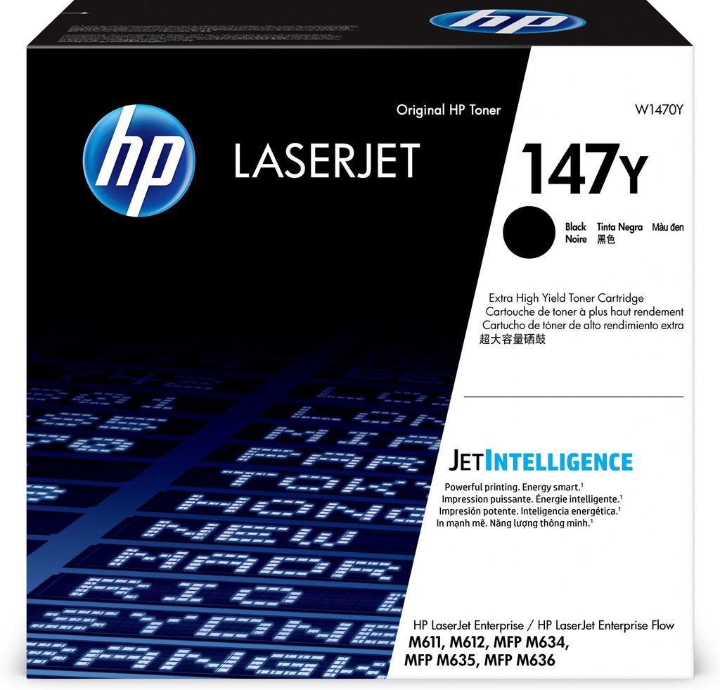 [120025441647] HP 147Y originele extra high-capacity zwarte LaserJet tonercartridge