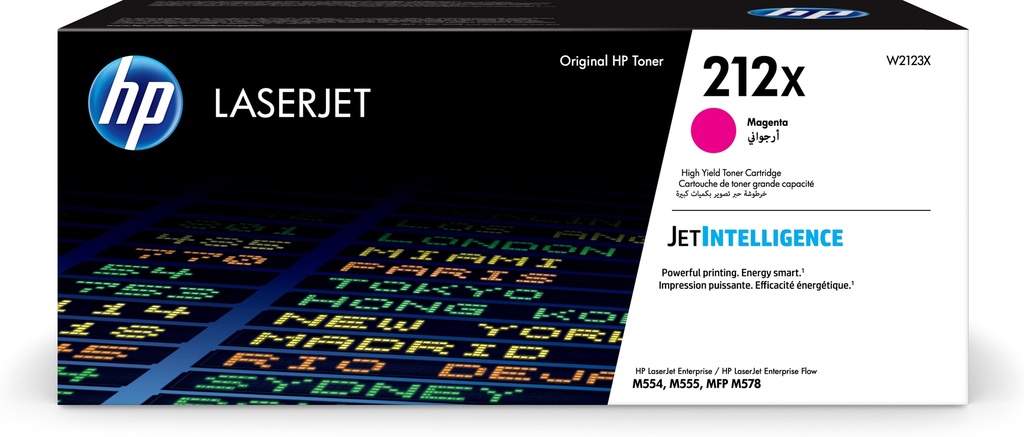 HP 212X originele high-capacity magenta LaserJet tonercartridge