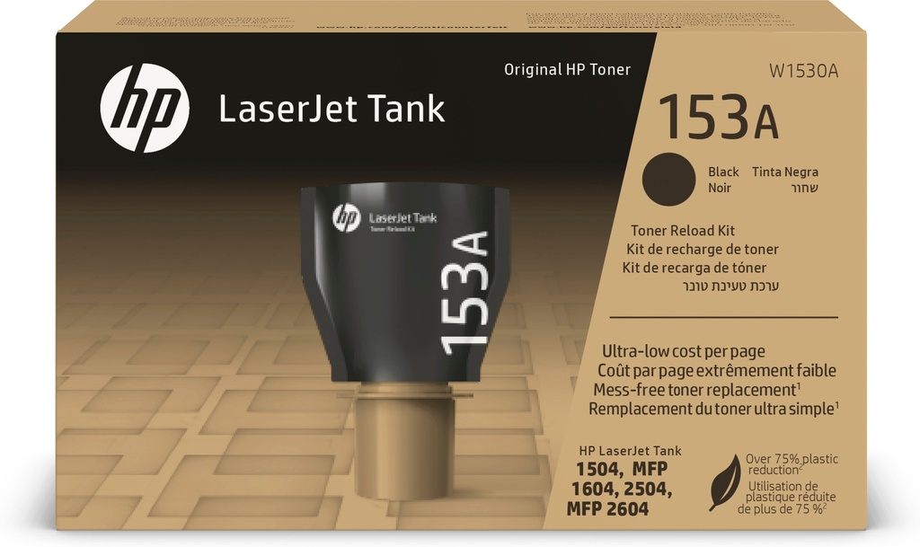 [120025441719] HP 153A originele zwarte LaserJet Tank Toner Navul Kit