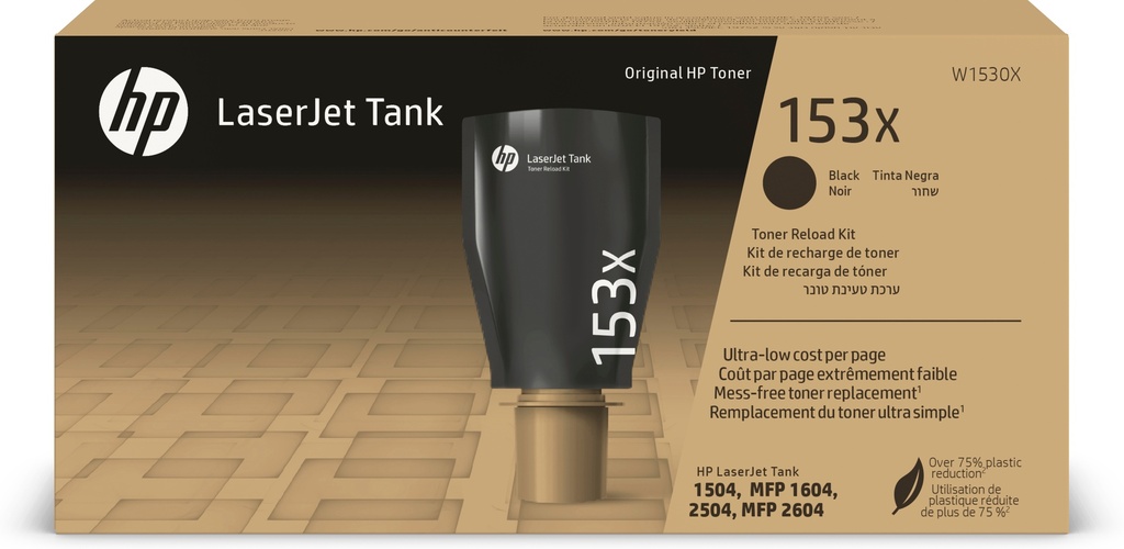 [120025441720] HP 153X originele zwarte LaserJet Tank Toner Navul Kit