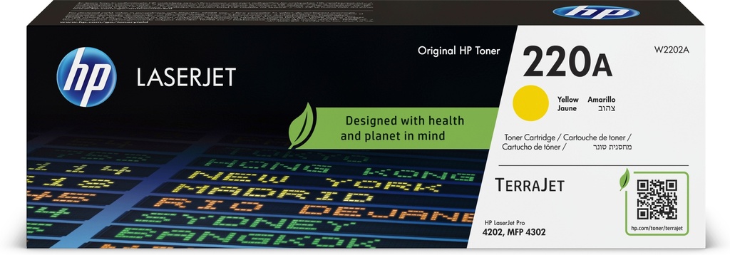 [120025441741] HP 220A originele LaserJet-tonercartridge, geel