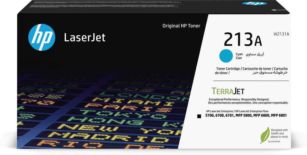 HP 213A originele LaserJet-tonercartridge, cyaan