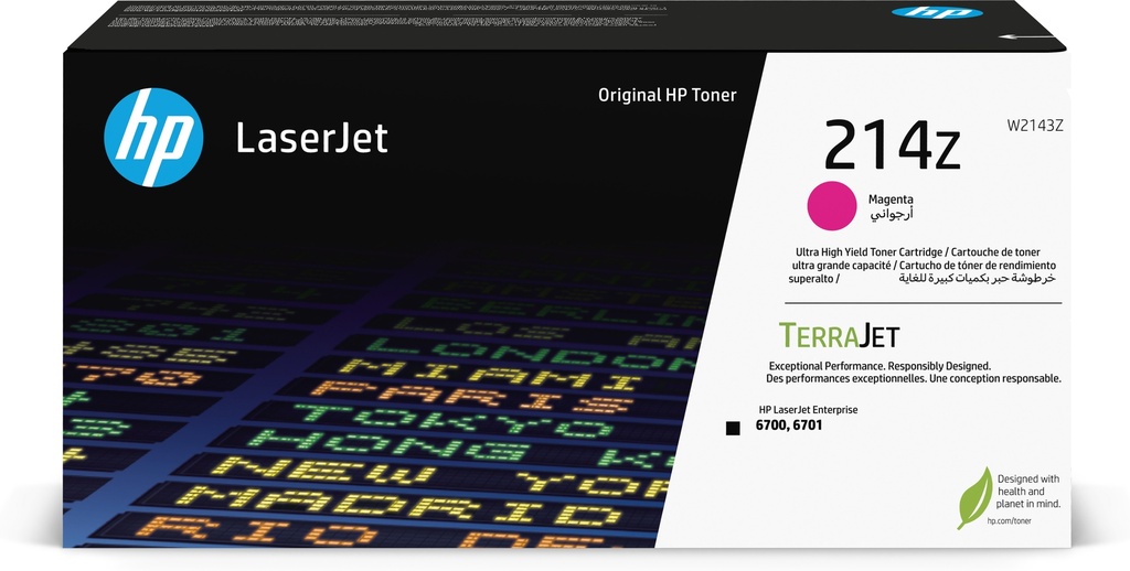 HP 214Z originele ultra high-capacity LaserJet-tonercartridge, magenta