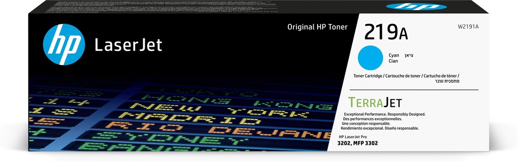 [120025441856] HP 219A originele cyaan LaserJet-tonercartridge