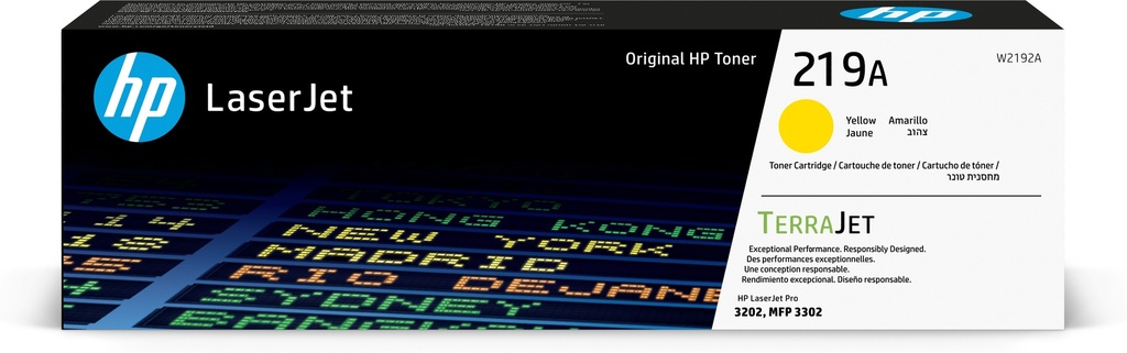 [120025441857] HP 219A originele gele LaserJet-tonercartridge