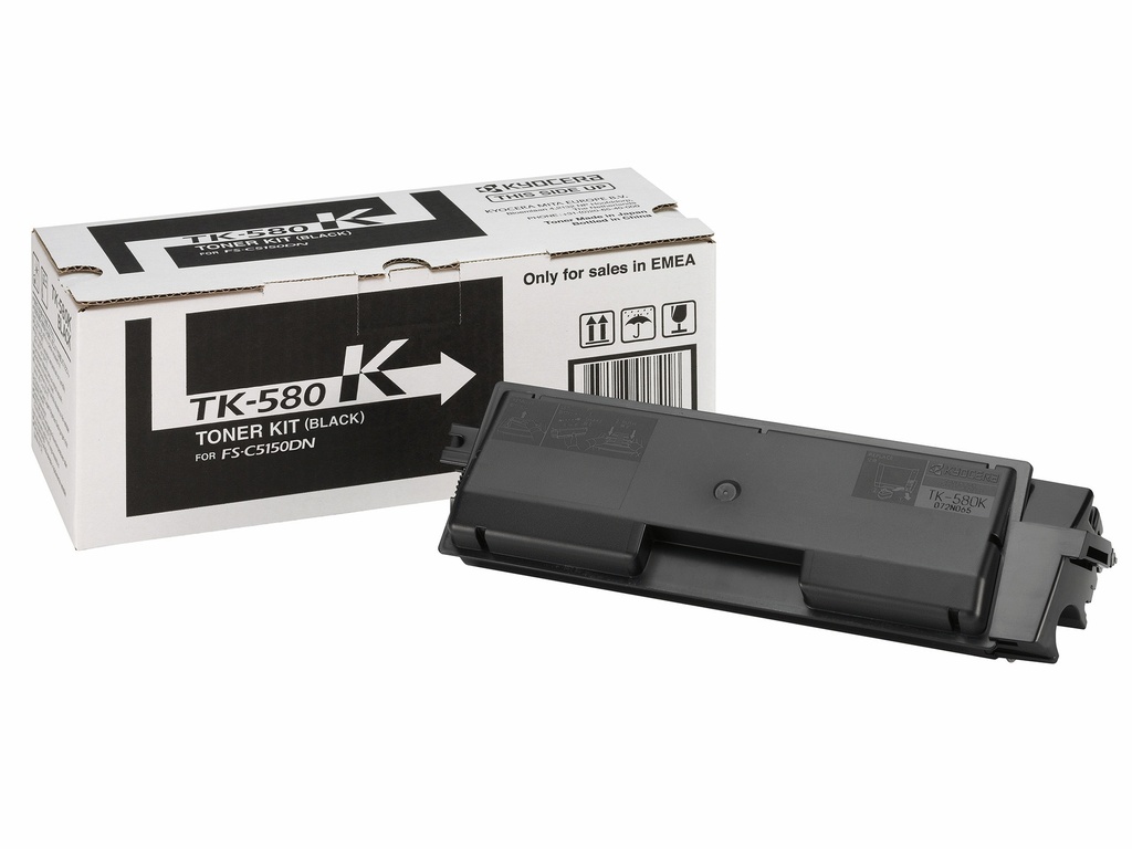 [120033441546] KYOCERA TK-580K tonercartridge 1 stuk(s) Origineel Zwart